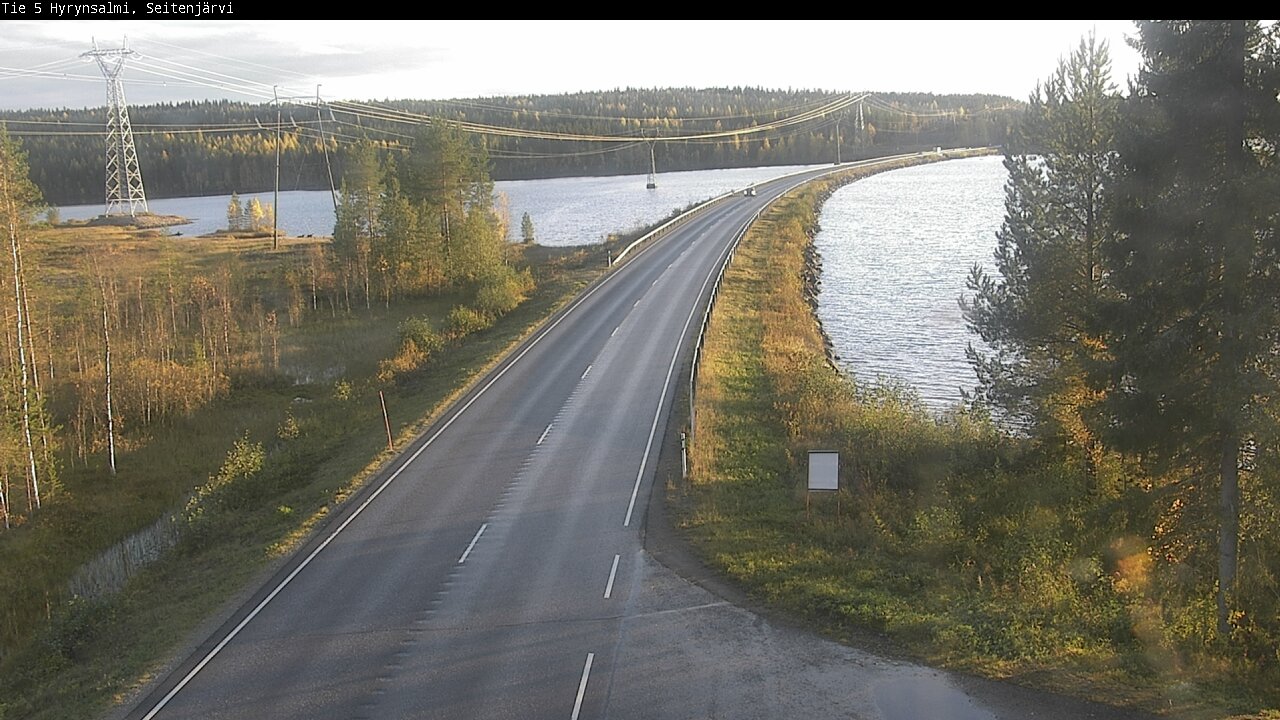 Kelikamerat Kuva Tie 5 Hyrynsalmi, Seitenjärvi, Hyrynsalmi, Kainuu