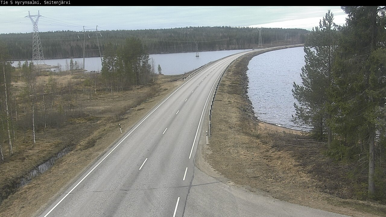 Kelikamerat Kuva Tie 5 Hyrynsalmi, Seitenjärvi, Hyrynsalmi, Kainuu