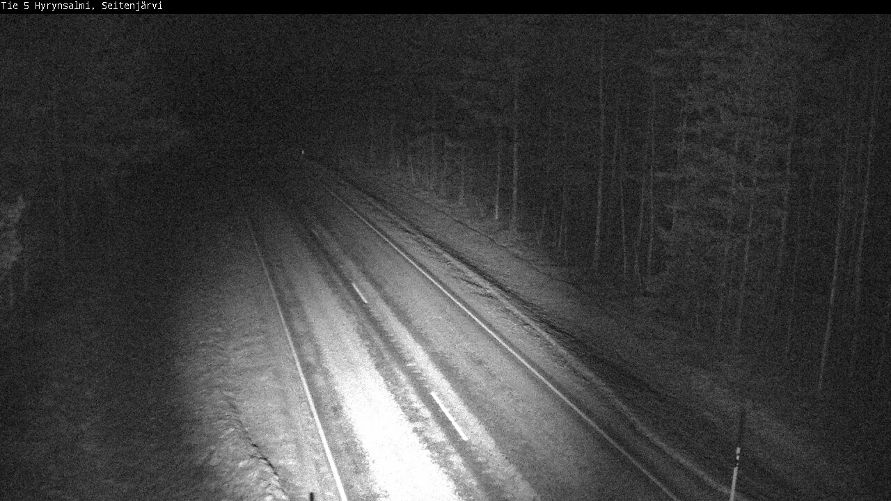 Kelikamerat Kuva Tie 5 Hyrynsalmi, Seitenjärvi, Hyrynsalmi, Kainuu