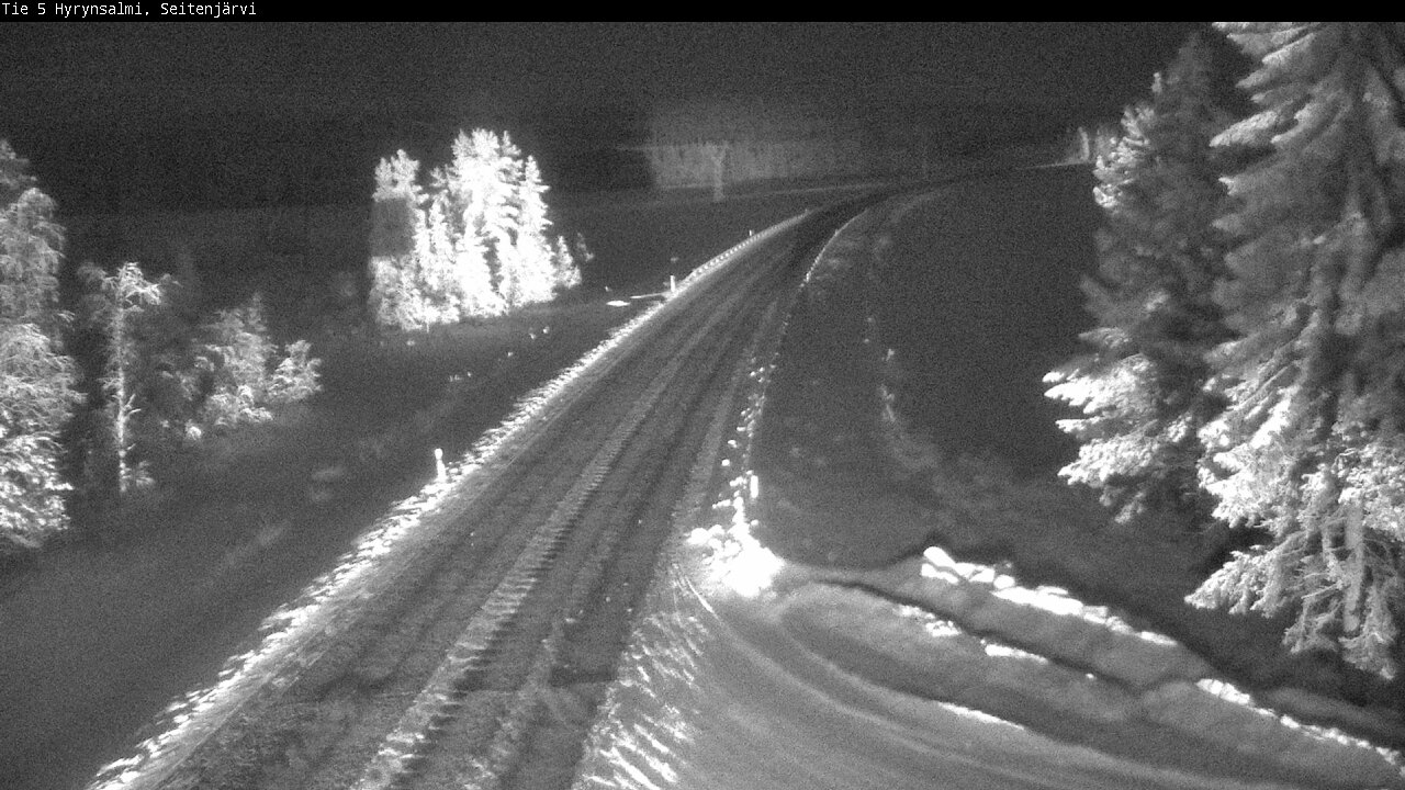 Kelikamerat Kuva Tie 5 Hyrynsalmi, Seitenjärvi, Hyrynsalmi, Kainuu