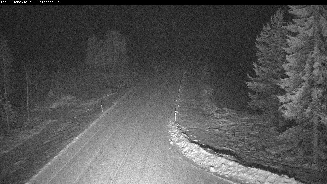 Kelikamerat Kuva Tie 5 Hyrynsalmi, Seitenjärvi, Hyrynsalmi, Kainuu