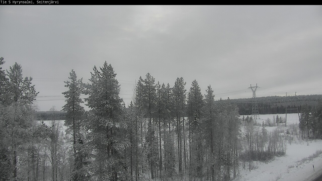 Kelikamerat Kuva Tie 5 Hyrynsalmi, Seitenjärvi, Hyrynsalmi, Kainuu