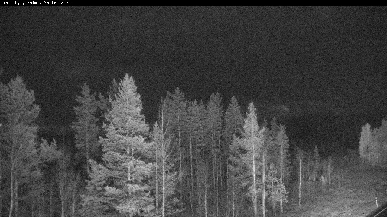 Kelikamerat Kuva Tie 5 Hyrynsalmi, Seitenjärvi, Hyrynsalmi, Kainuu