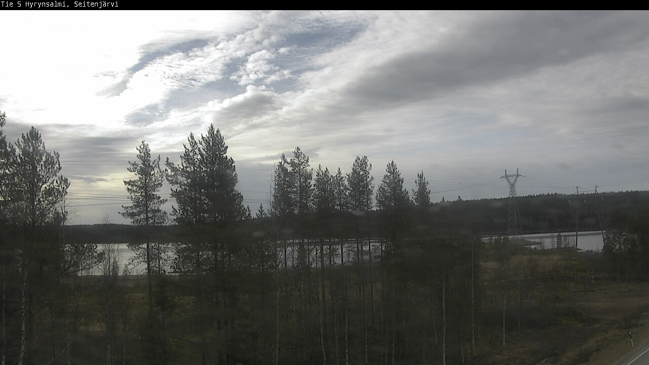 Kelikamerat Kuva Tie 5 Hyrynsalmi, Seitenjärvi, Hyrynsalmi, Kainuu