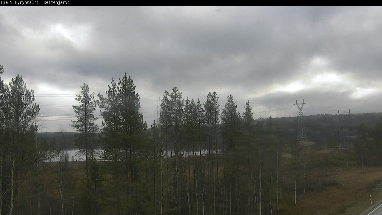 Kelikamerat Kuva Tie 5 Hyrynsalmi, Seitenjärvi, Hyrynsalmi, Kainuu