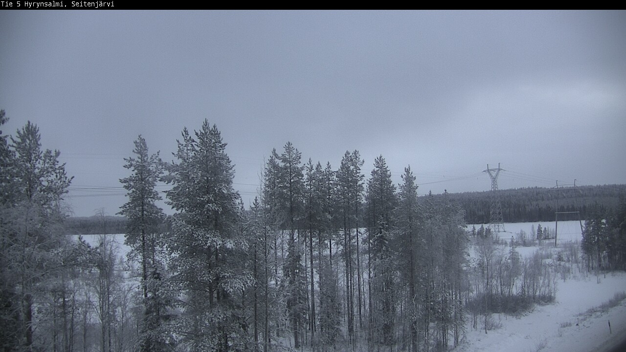 Kelikamerat Kuva Tie 5 Hyrynsalmi, Seitenjärvi, Hyrynsalmi, Kainuu