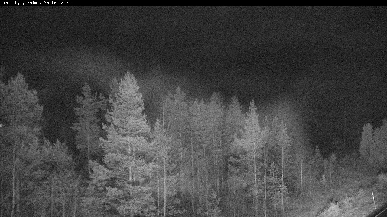 Kelikamerat Kuva Tie 5 Hyrynsalmi, Seitenjärvi, Hyrynsalmi, Kainuu