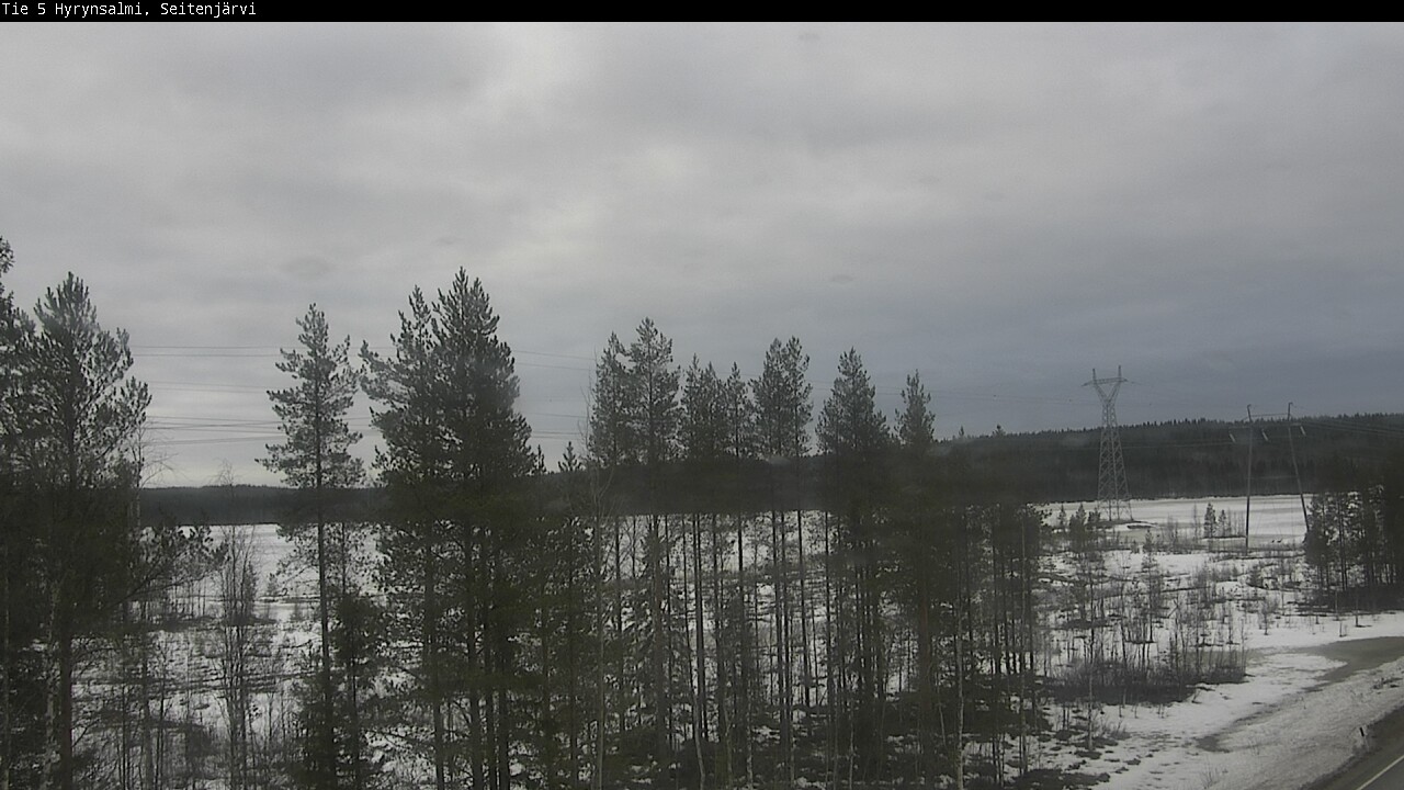 Kelikamerat Kuva Tie 5 Hyrynsalmi, Seitenjärvi, Hyrynsalmi, Kainuu