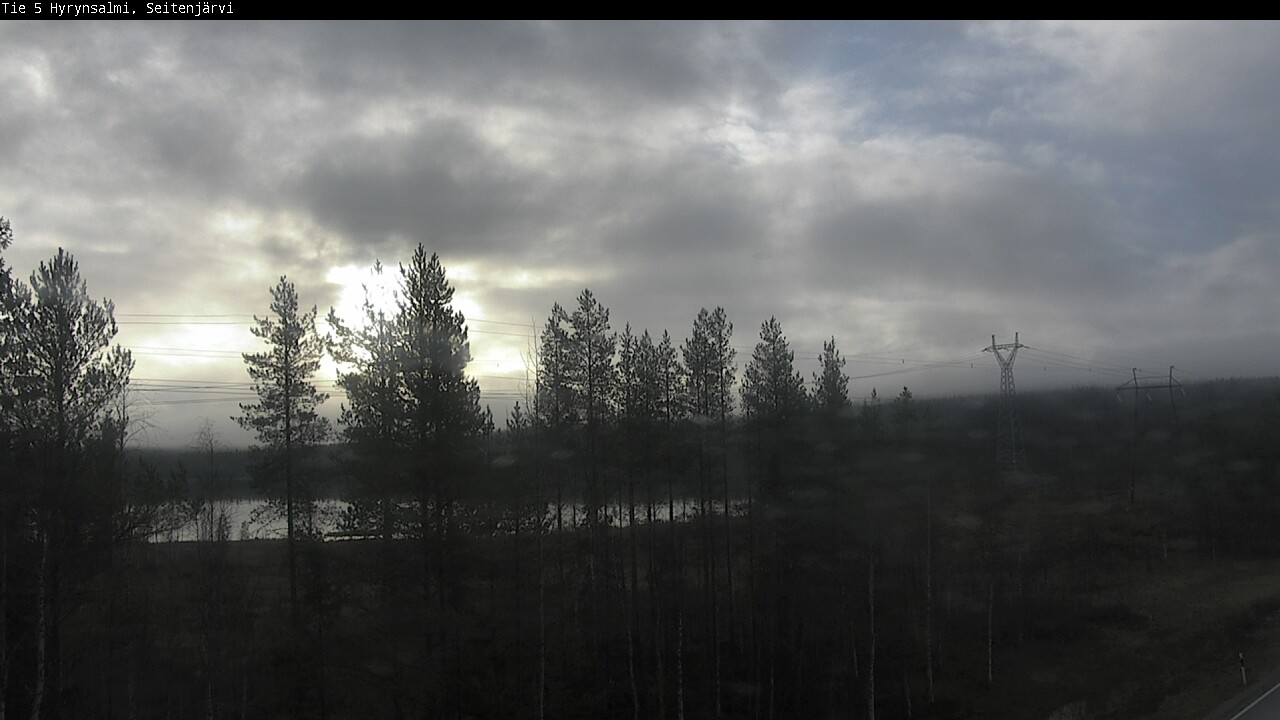 Kelikamerat Kuva Tie 5 Hyrynsalmi, Seitenjärvi, Hyrynsalmi, Kainuu