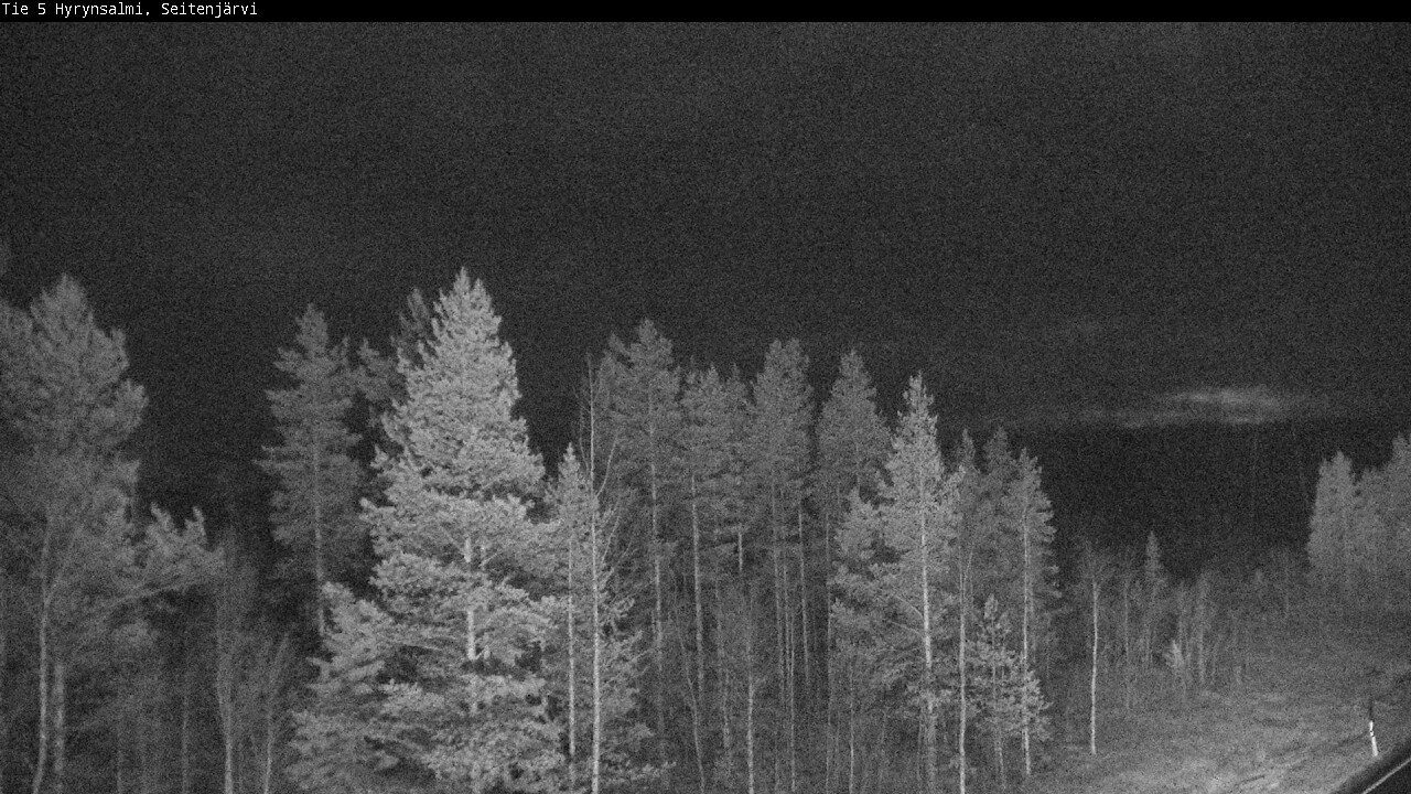 Kelikamerat Kuva Tie 5 Hyrynsalmi, Seitenjärvi, Hyrynsalmi, Kainuu