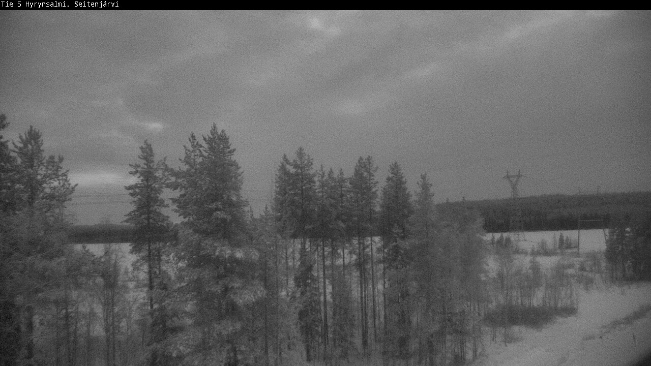 Kelikamerat Kuva Tie 5 Hyrynsalmi, Seitenjärvi, Hyrynsalmi, Kainuu