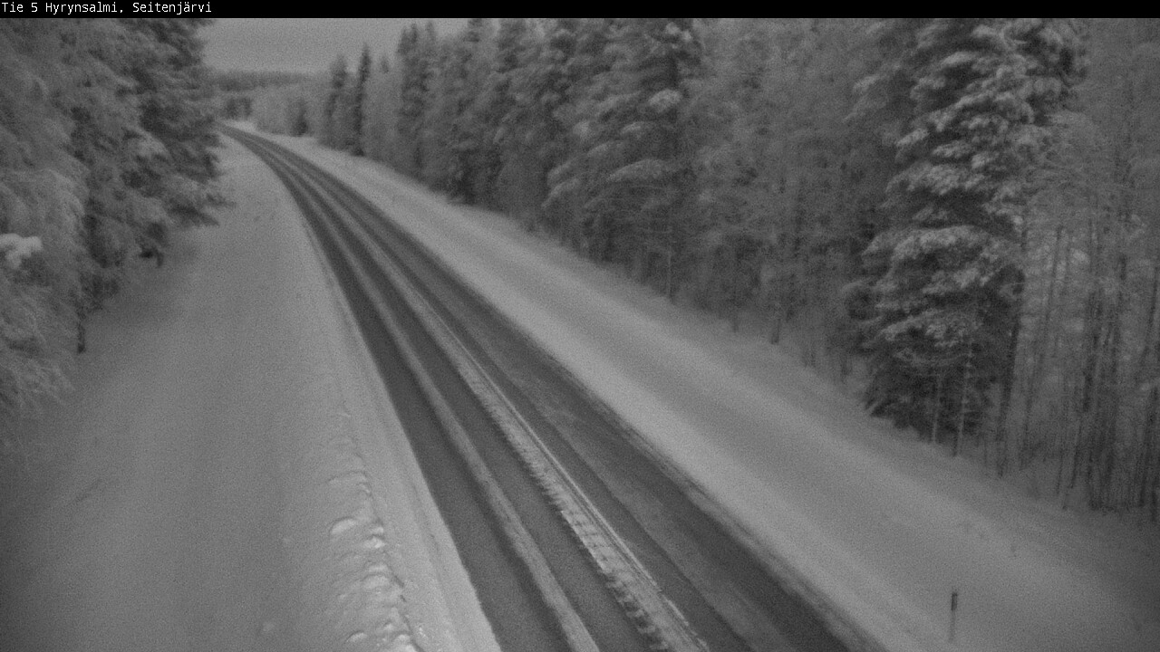 Kelikamerat Kuva Tie 5 Hyrynsalmi, Seitenjärvi, Hyrynsalmi, Kainuu