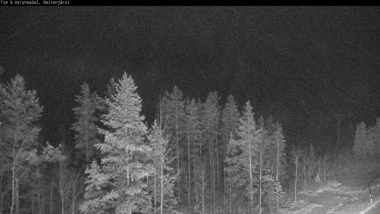 Kelikamerat Kuva Tie 5 Hyrynsalmi, Seitenjärvi, Hyrynsalmi, Kainuu