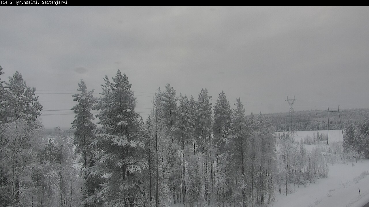 Kelikamerat Kuva Tie 5 Hyrynsalmi, Seitenjärvi, Hyrynsalmi, Kainuu