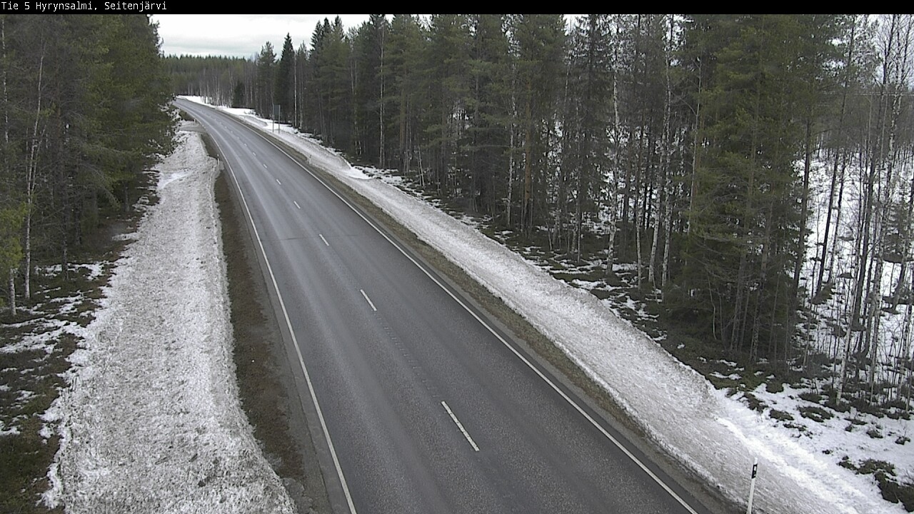 Kelikamerat Kuva Tie 5 Hyrynsalmi, Seitenjärvi, Hyrynsalmi, Kainuu