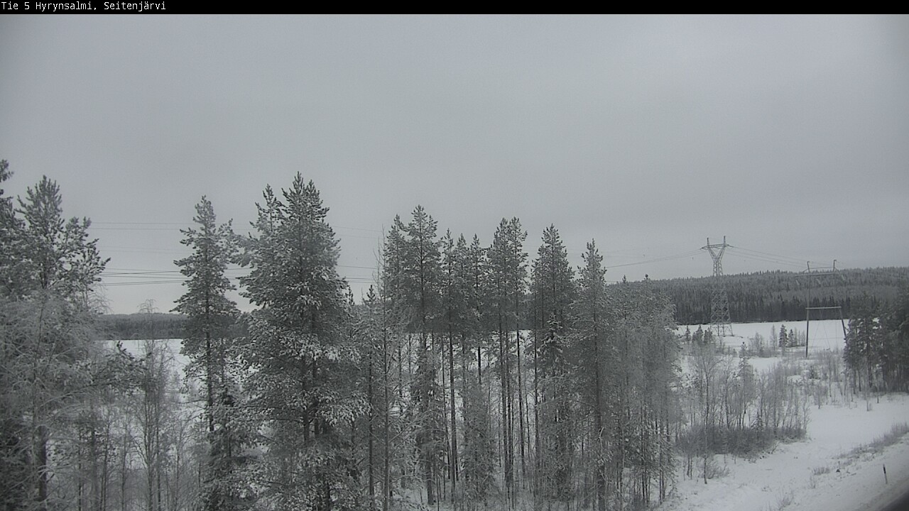 Kelikamerat Kuva Tie 5 Hyrynsalmi, Seitenjärvi, Hyrynsalmi, Kainuu