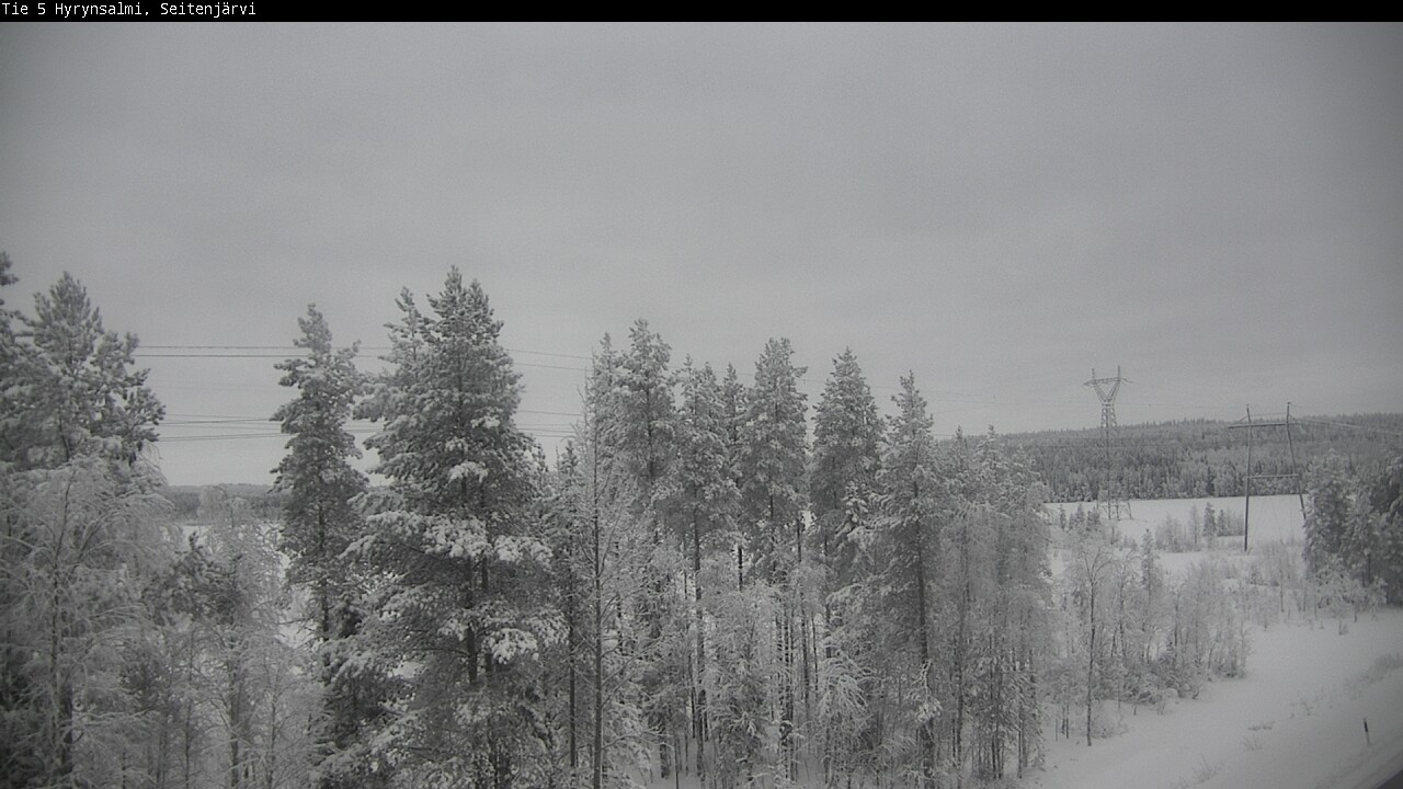 Kelikamerat Kuva Tie 5 Hyrynsalmi, Seitenjärvi, Hyrynsalmi, Kainuu