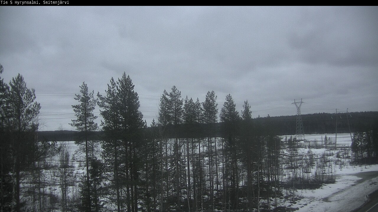 Kelikamerat Kuva Tie 5 Hyrynsalmi, Seitenjärvi, Hyrynsalmi, Kainuu