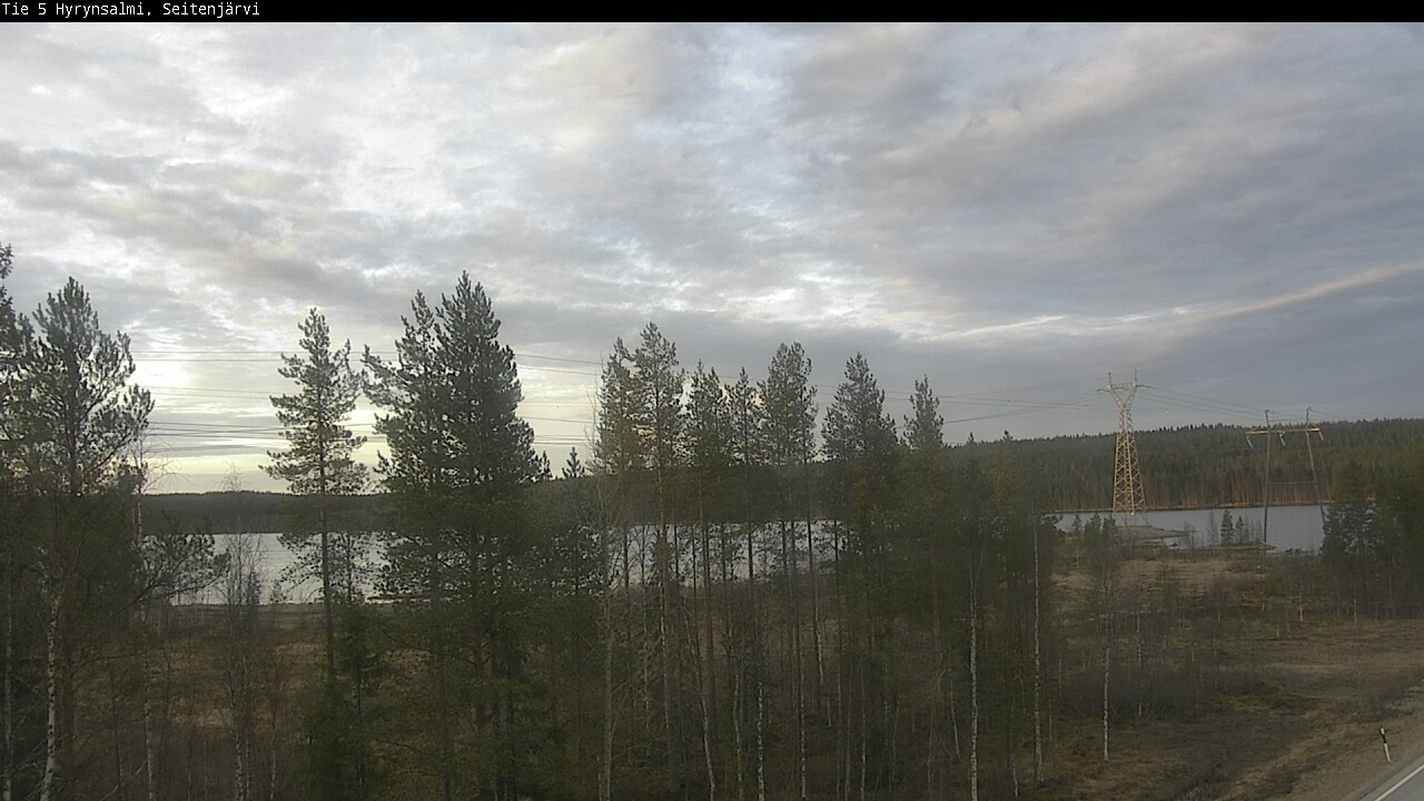 Kelikamerat Kuva Tie 5 Hyrynsalmi, Seitenjärvi, Hyrynsalmi, Kainuu