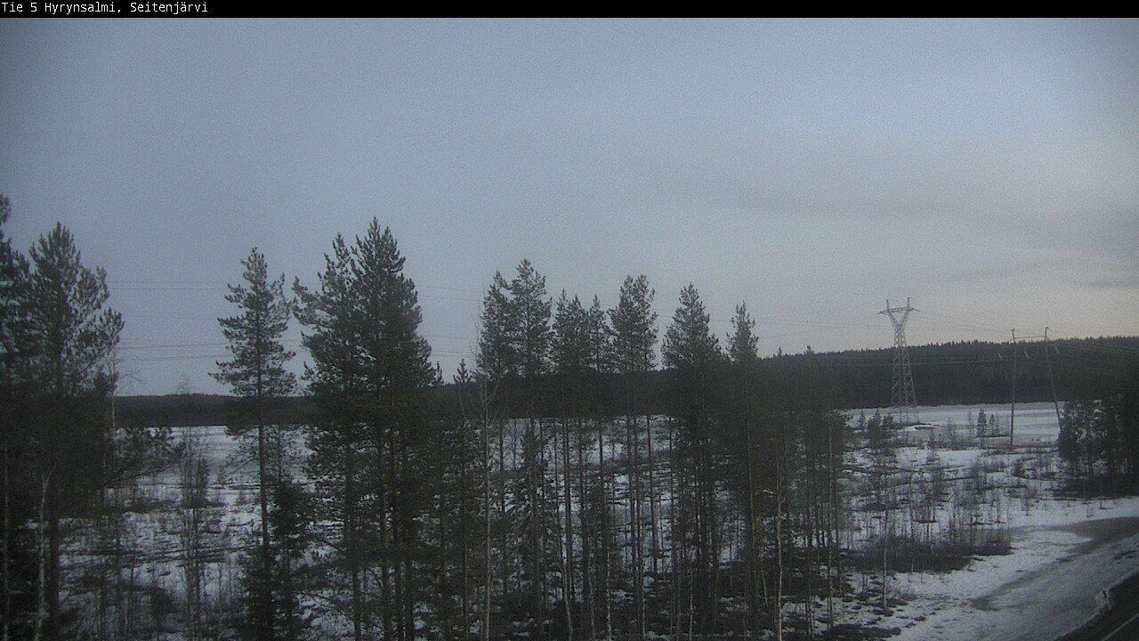 Kelikamerat Kuva Tie 5 Hyrynsalmi, Seitenjärvi, Hyrynsalmi, Kainuu