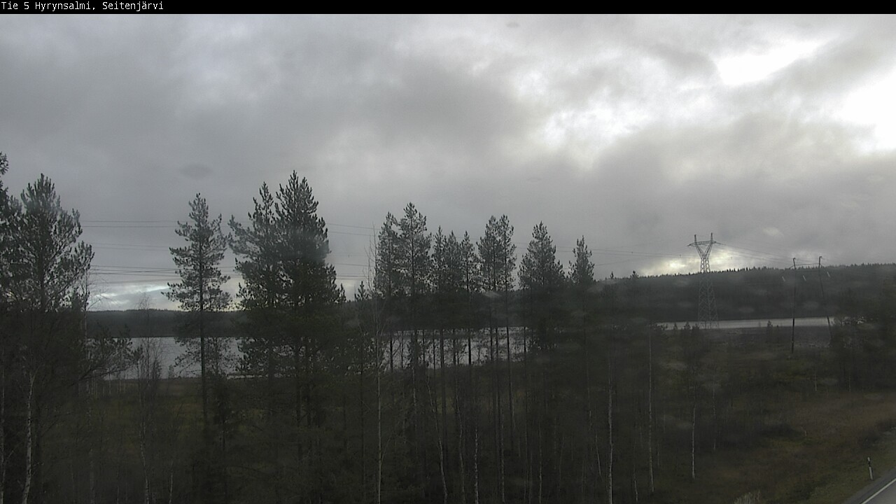 Kelikamerat Kuva Tie 5 Hyrynsalmi, Seitenjärvi, Hyrynsalmi, Kainuu