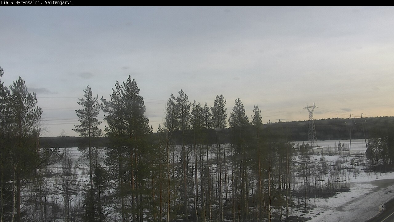 Kelikamerat Kuva Tie 5 Hyrynsalmi, Seitenjärvi, Hyrynsalmi, Kainuu