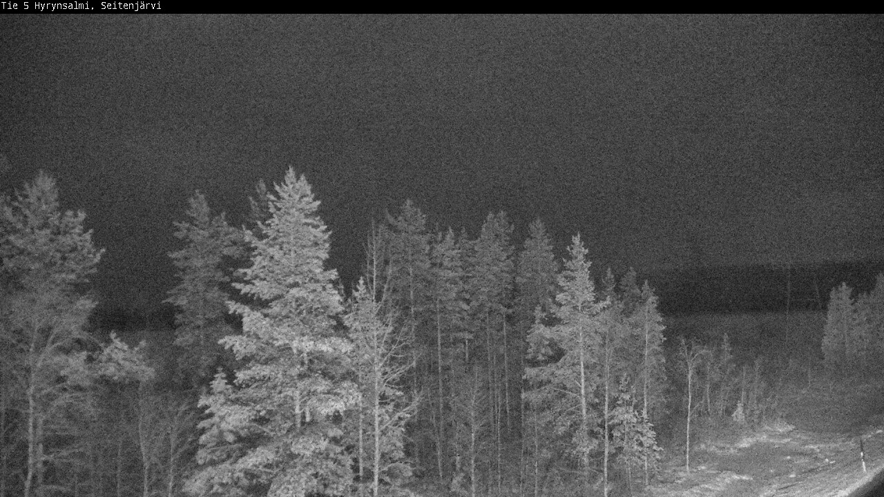 Kelikamerat Kuva Tie 5 Hyrynsalmi, Seitenjärvi, Hyrynsalmi, Kainuu