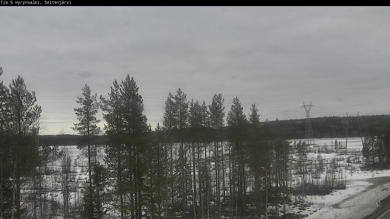 Kelikamerat Kuva Tie 5 Hyrynsalmi, Seitenjärvi, Hyrynsalmi, Kainuu
