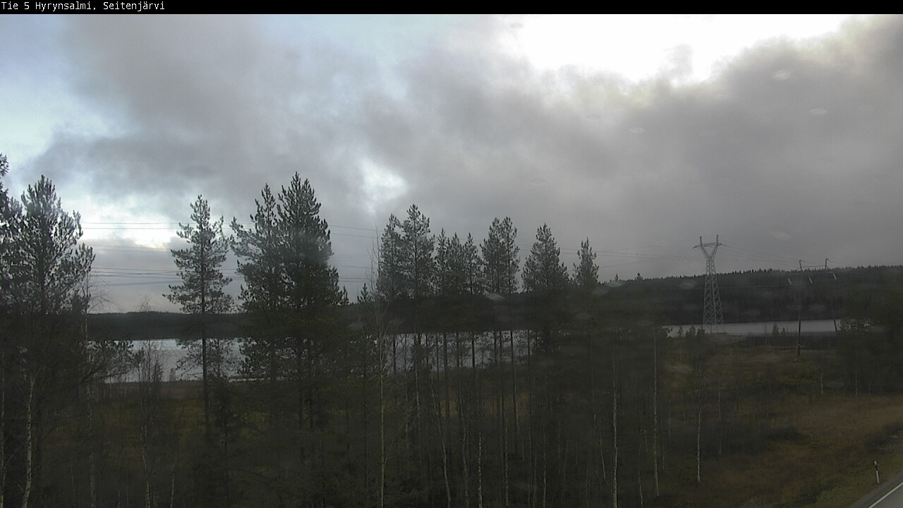 Kelikamerat Kuva Tie 5 Hyrynsalmi, Seitenjärvi, Hyrynsalmi, Kainuu