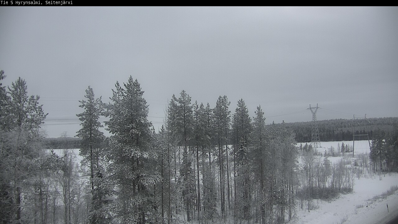 Kelikamerat Kuva Tie 5 Hyrynsalmi, Seitenjärvi, Hyrynsalmi, Kainuu