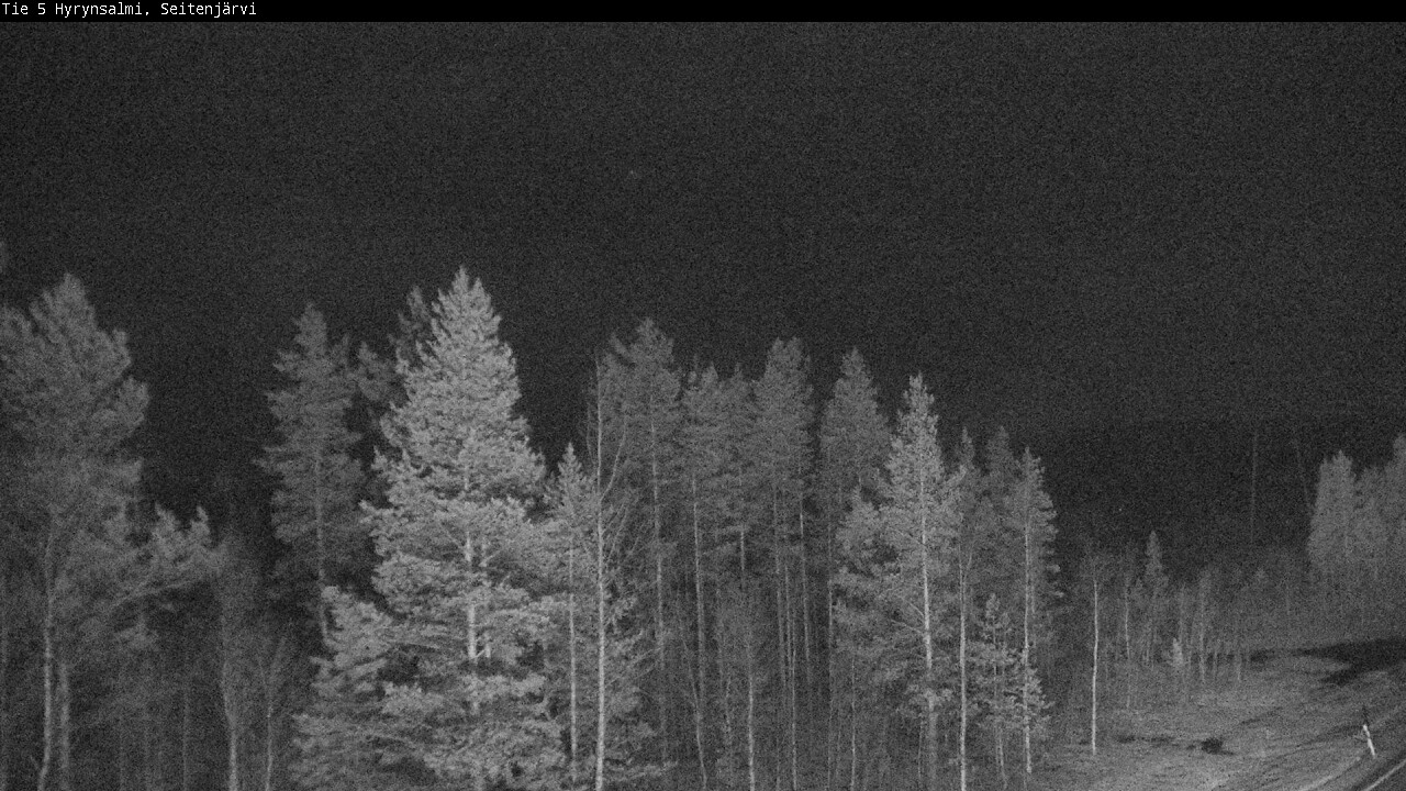 Kelikamerat Kuva Tie 5 Hyrynsalmi, Seitenjärvi, Hyrynsalmi, Kainuu