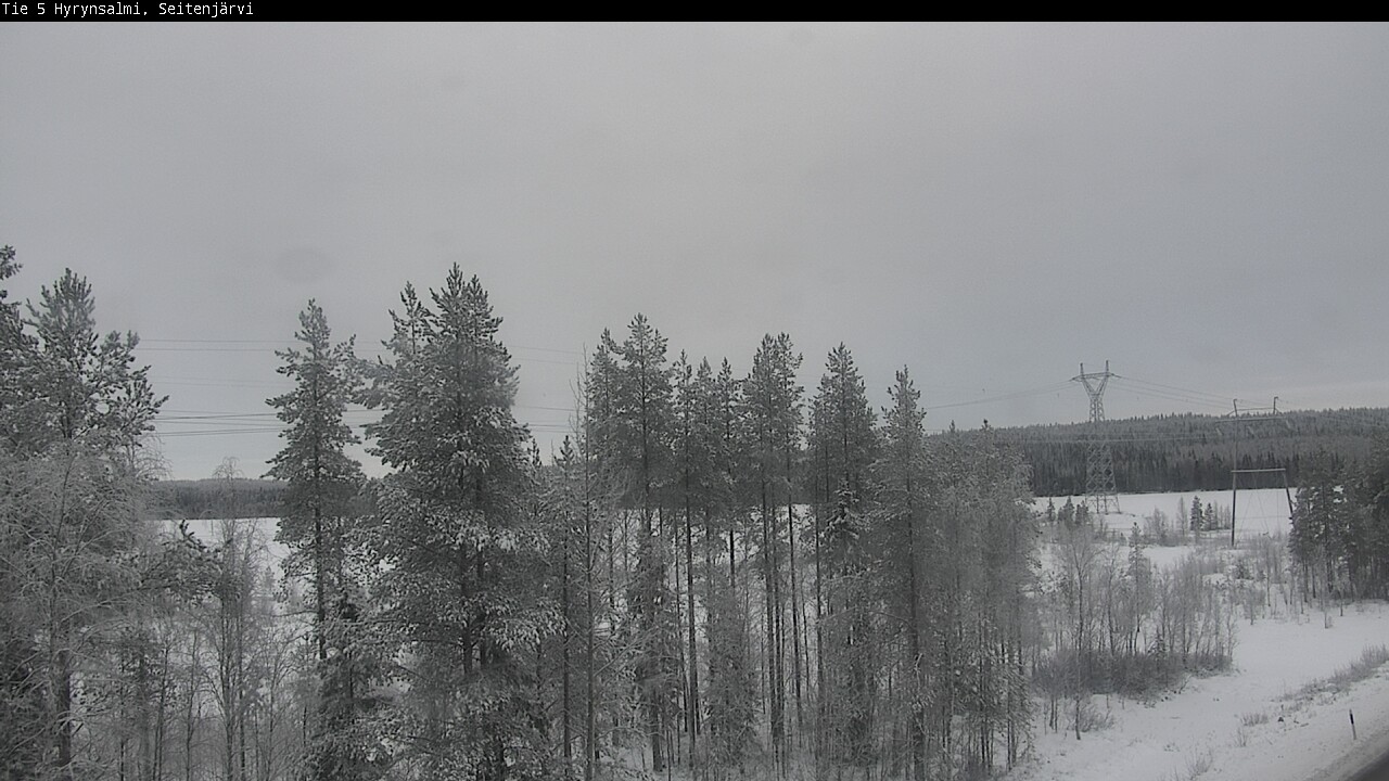 Kelikamerat Kuva Tie 5 Hyrynsalmi, Seitenjärvi, Hyrynsalmi, Kainuu