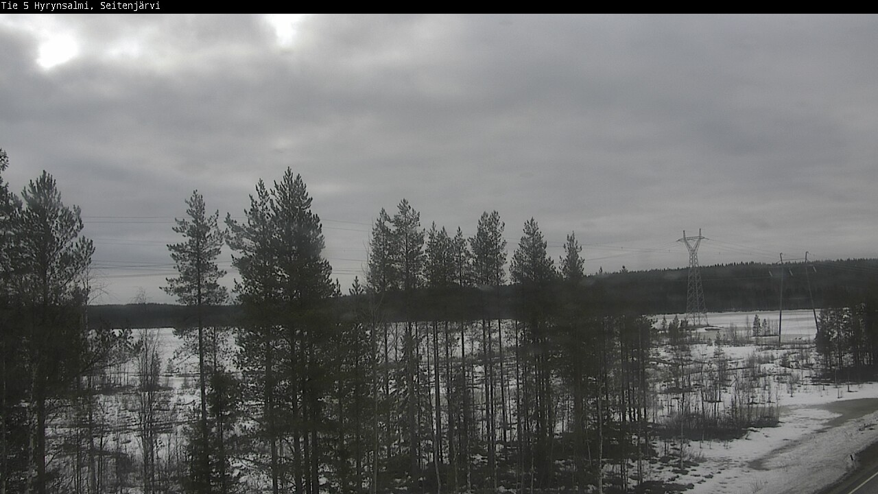 Kelikamerat Kuva Tie 5 Hyrynsalmi, Seitenjärvi, Hyrynsalmi, Kainuu