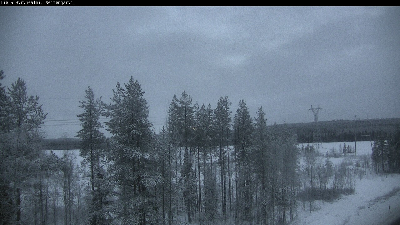 Kelikamerat Kuva Tie 5 Hyrynsalmi, Seitenjärvi, Hyrynsalmi, Kainuu