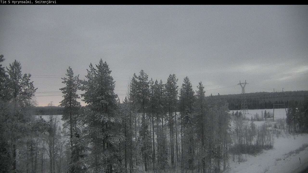 Kelikamerat Kuva Tie 5 Hyrynsalmi, Seitenjärvi, Hyrynsalmi, Kainuu