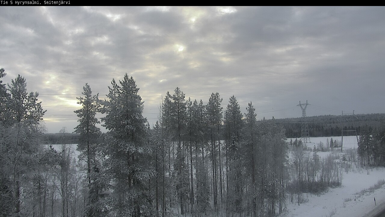 Kelikamerat Kuva Tie 5 Hyrynsalmi, Seitenjärvi, Hyrynsalmi, Kainuu