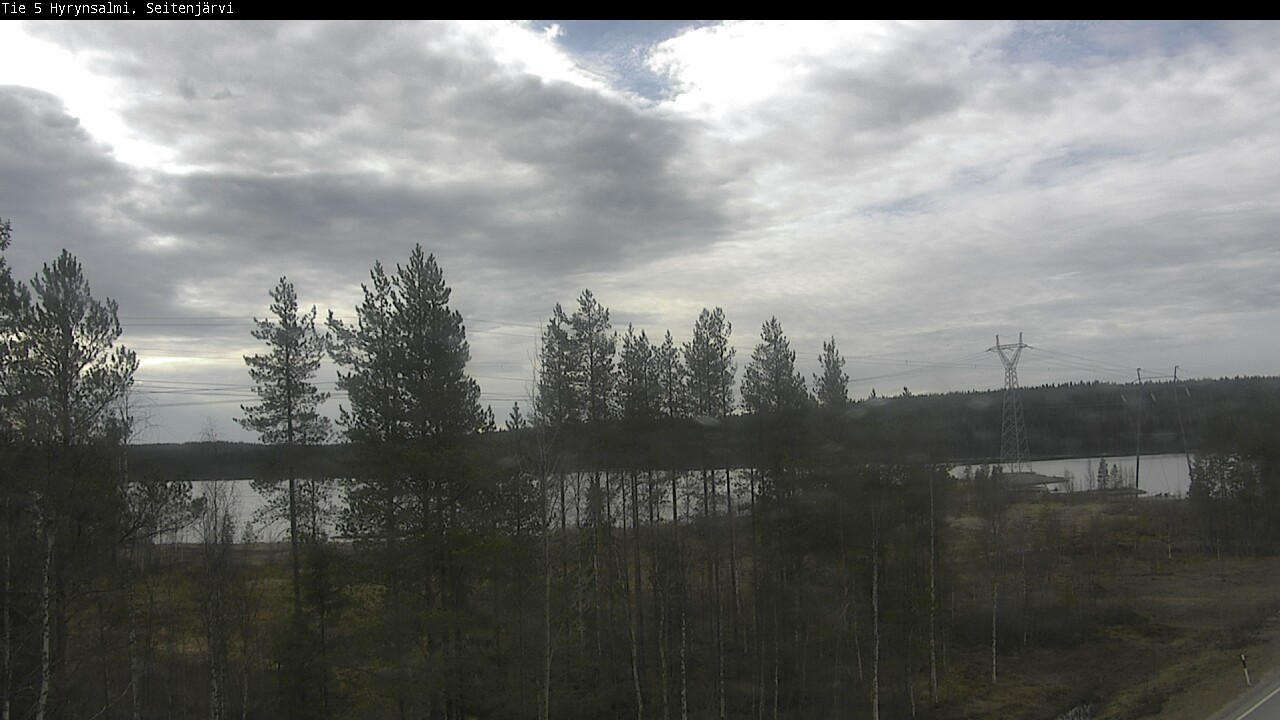 Kelikamerat Kuva Tie 5 Hyrynsalmi, Seitenjärvi, Hyrynsalmi, Kainuu