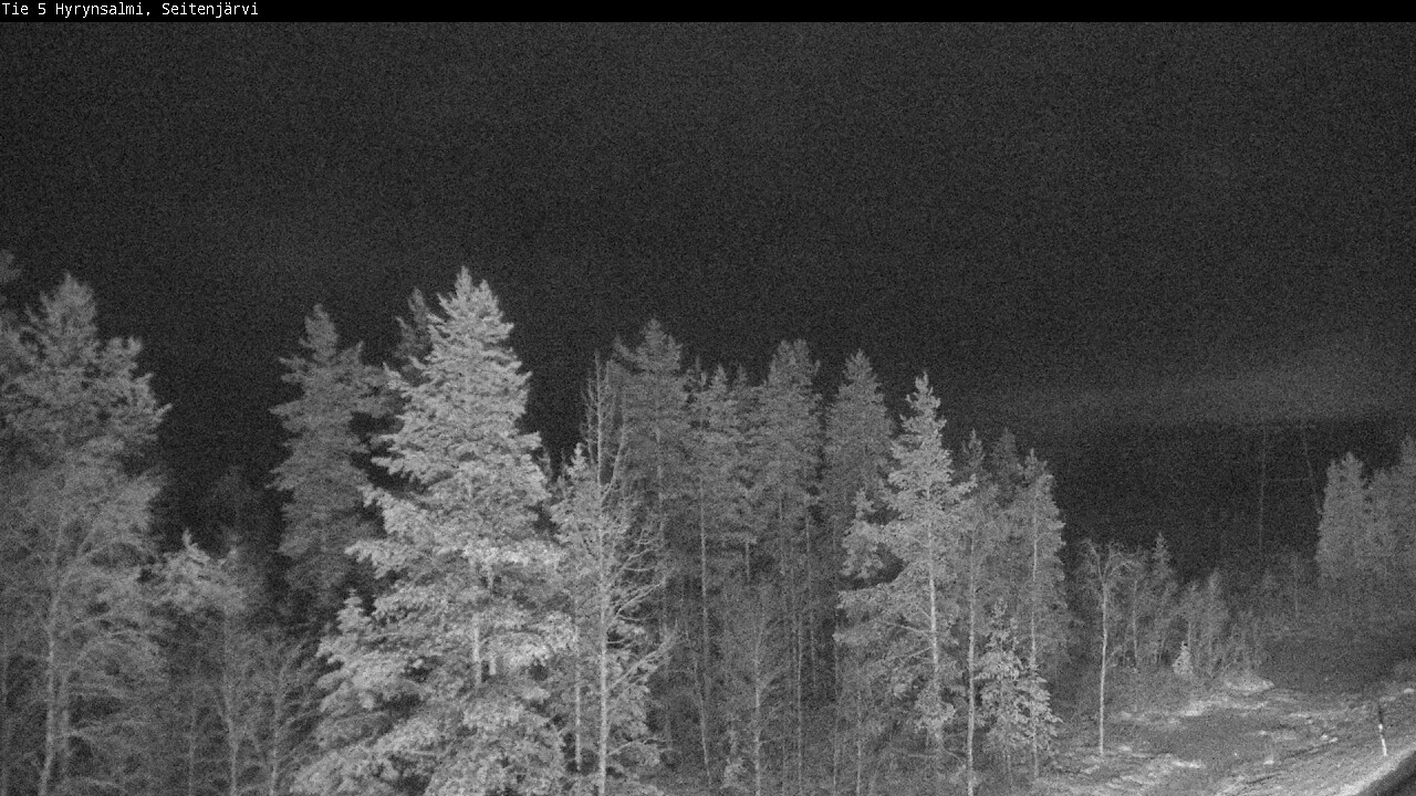 Kelikamerat Kuva Tie 5 Hyrynsalmi, Seitenjärvi, Hyrynsalmi, Kainuu