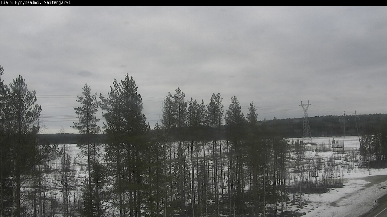 Kelikamerat Kuva Tie 5 Hyrynsalmi, Seitenjärvi, Hyrynsalmi, Kainuu