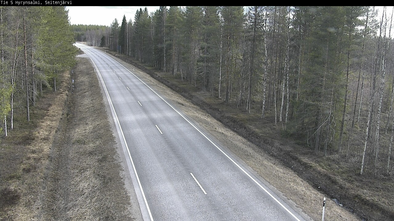 Kelikamerat Kuva Tie 5 Hyrynsalmi, Seitenjärvi, Hyrynsalmi, Kainuu