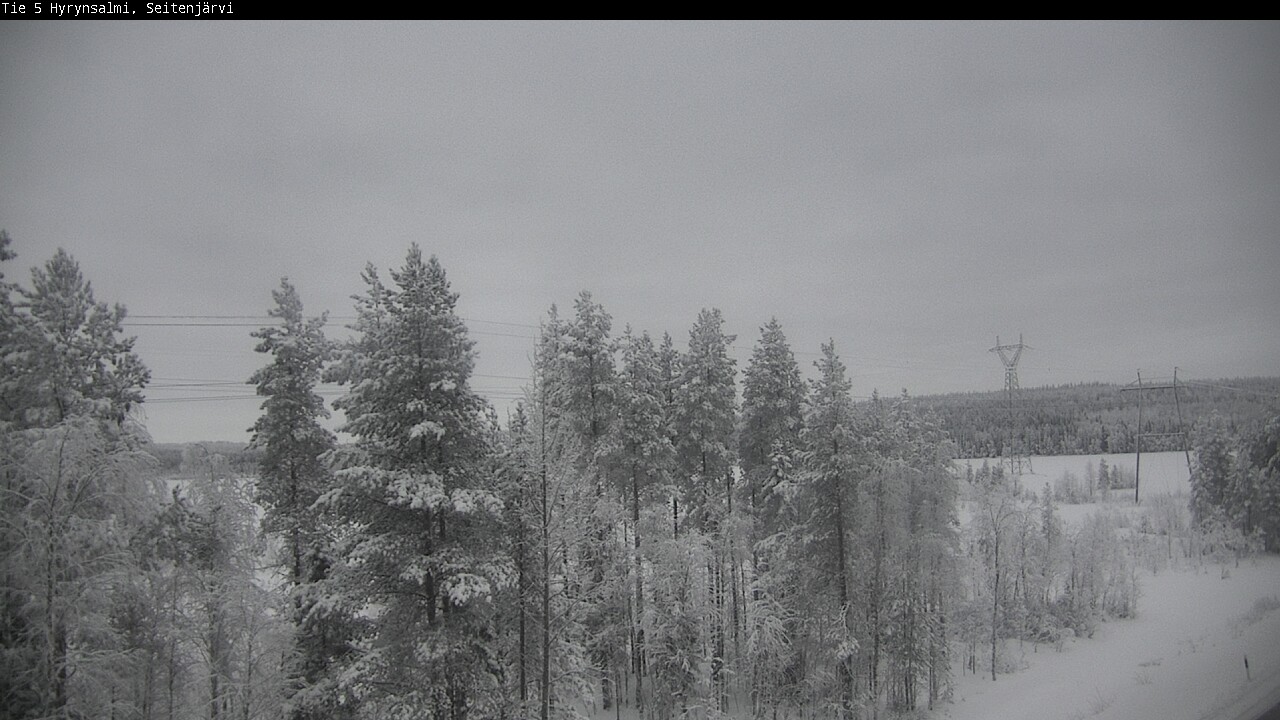 Kelikamerat Kuva Tie 5 Hyrynsalmi, Seitenjärvi, Hyrynsalmi, Kainuu