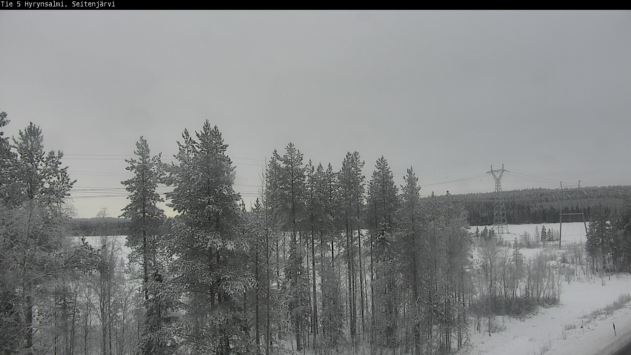 Kelikamerat Kuva Tie 5 Hyrynsalmi, Seitenjärvi, Hyrynsalmi, Kainuu