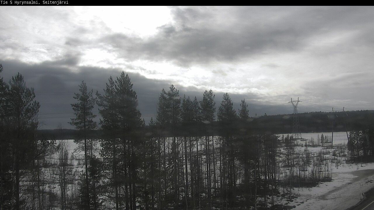 Kelikamerat Kuva Tie 5 Hyrynsalmi, Seitenjärvi, Hyrynsalmi, Kainuu