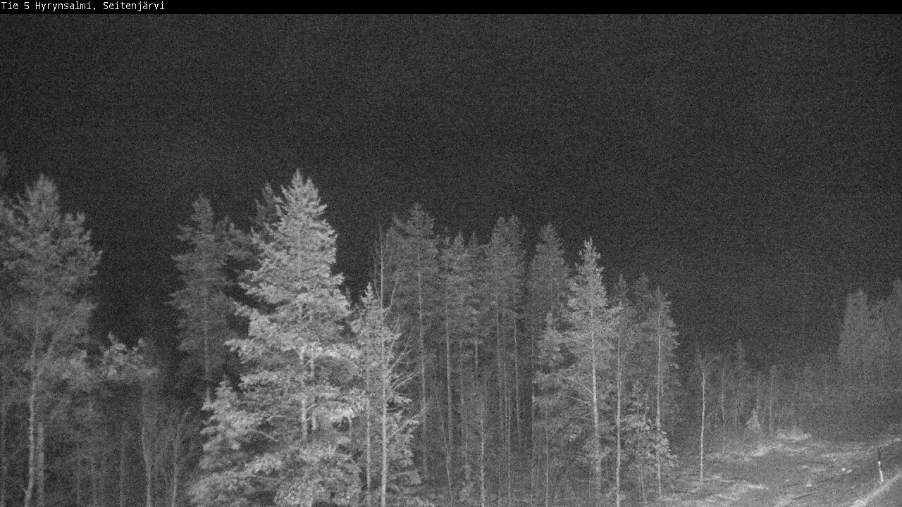 Kelikamerat Kuva Tie 5 Hyrynsalmi, Seitenjärvi, Hyrynsalmi, Kainuu