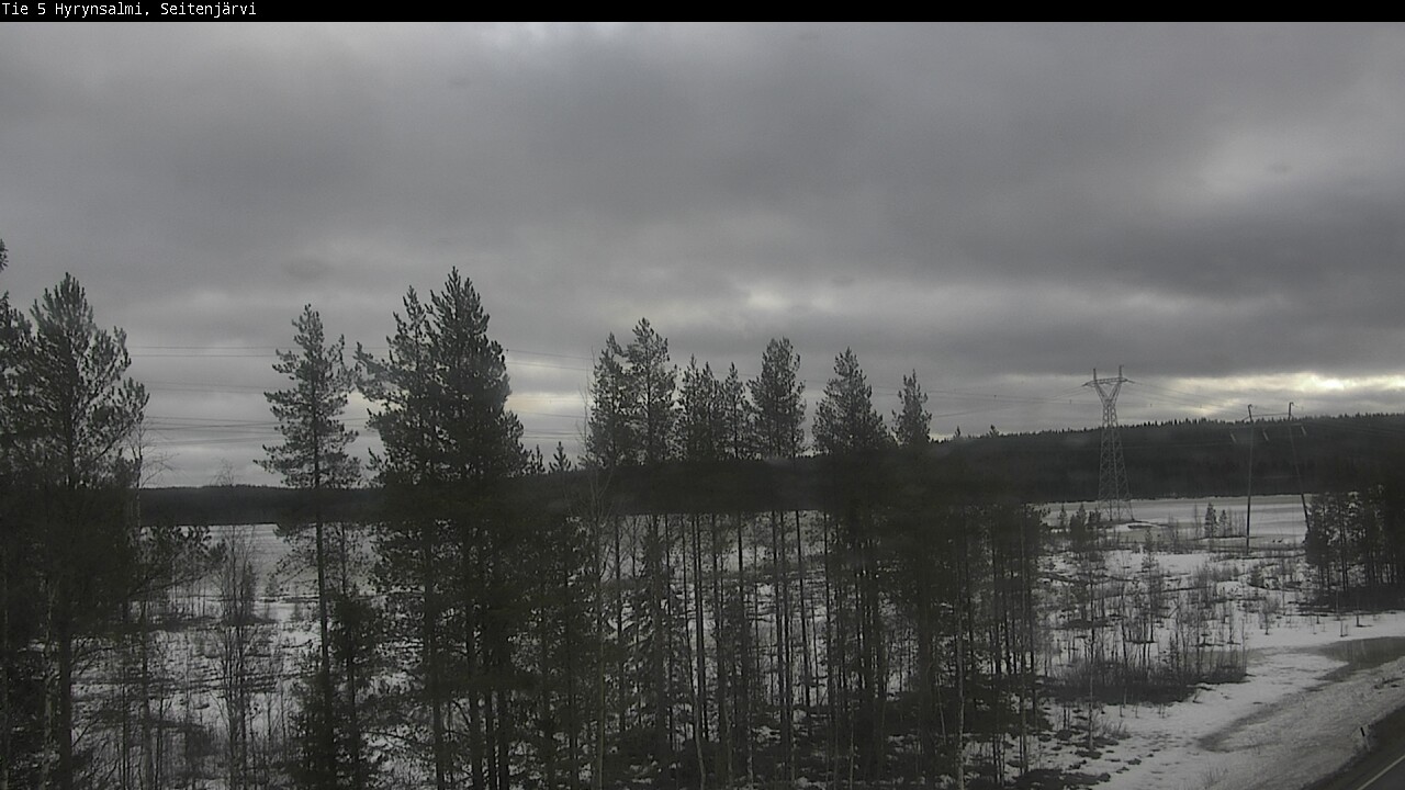 Kelikamerat Kuva Tie 5 Hyrynsalmi, Seitenjärvi, Hyrynsalmi, Kainuu