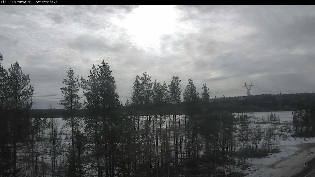 Kelikamerat Kuva Tie 5 Hyrynsalmi, Seitenjärvi, Hyrynsalmi, Kainuu