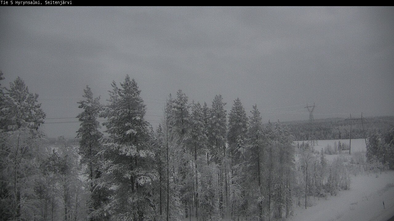 Kelikamerat Kuva Tie 5 Hyrynsalmi, Seitenjärvi, Hyrynsalmi, Kainuu