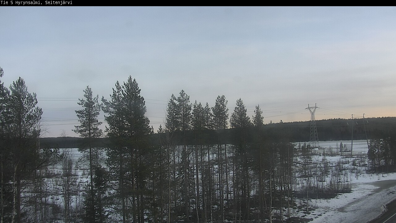 Kelikamerat Kuva Tie 5 Hyrynsalmi, Seitenjärvi, Hyrynsalmi, Kainuu