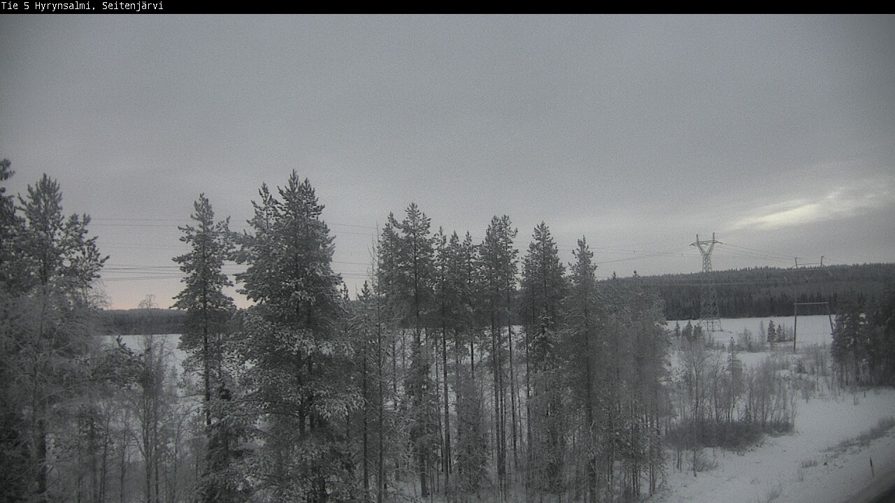 Kelikamerat Kuva Tie 5 Hyrynsalmi, Seitenjärvi, Hyrynsalmi, Kainuu