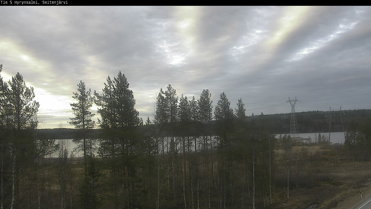 Kelikamerat Kuva Tie 5 Hyrynsalmi, Seitenjärvi, Hyrynsalmi, Kainuu